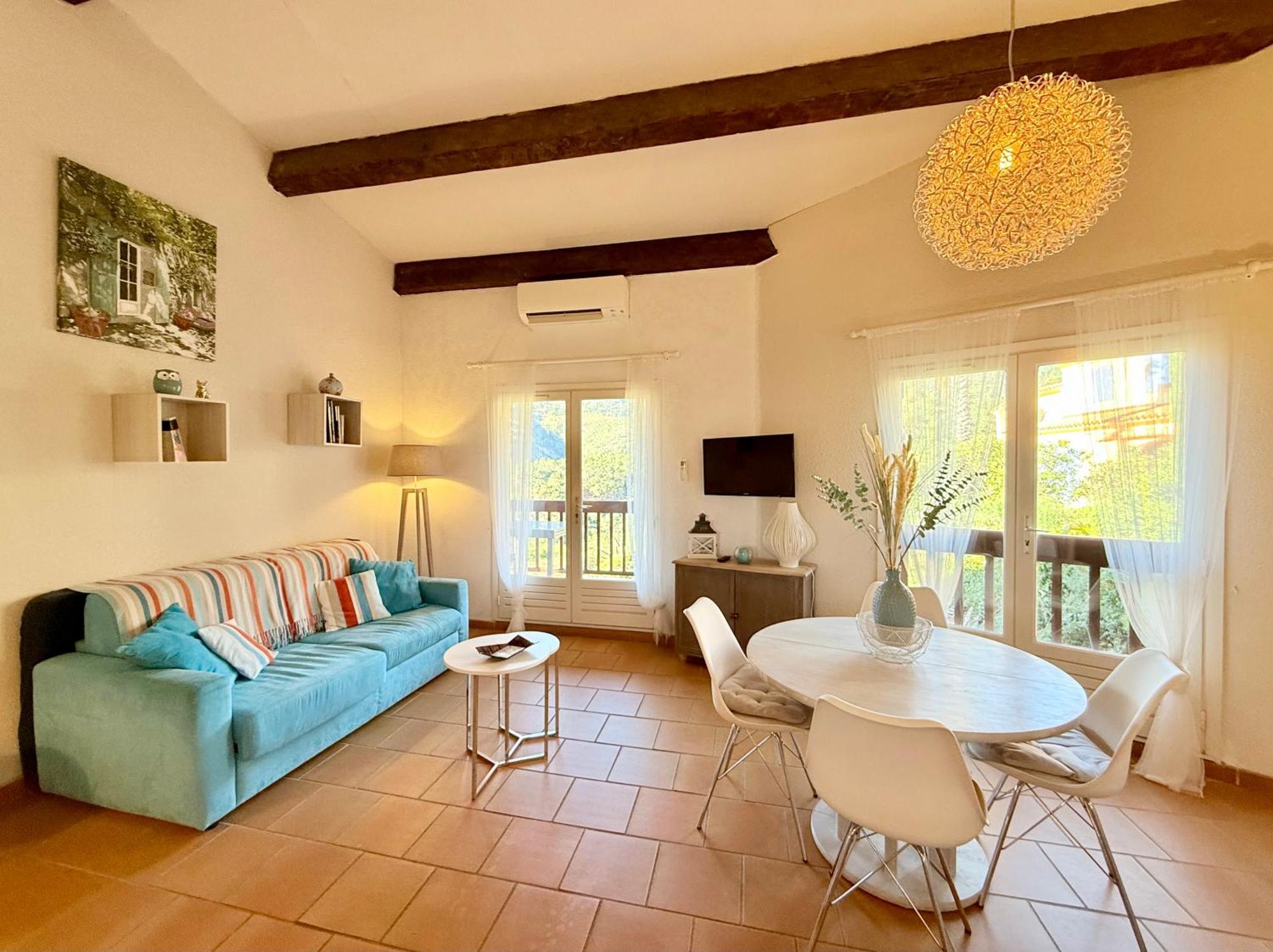 Charmant deux pièces avec une vue imprenable sur la crique Nôtre-Dame Théoule-sur-Mer Extérieur photo